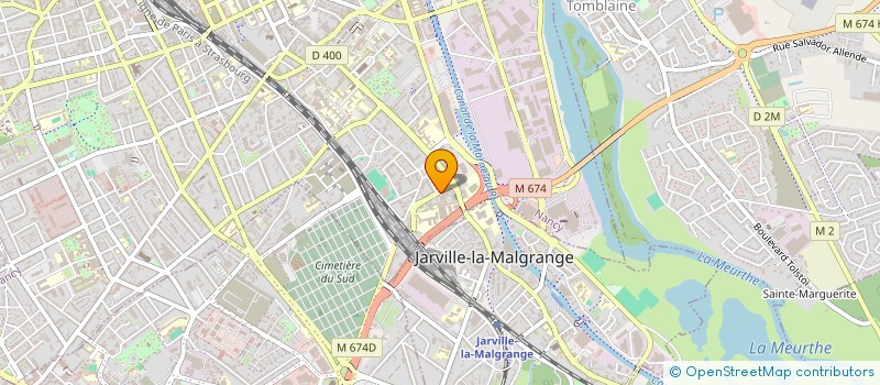 localisation de l'entreprise MONSIEUR ABDERAZEK BENKADDOUR DIT KADDOURI  NANCY