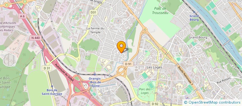 localisation de l'entreprise MONSIEUR ABDERAZEK ELOMRI à RIS-ORANGIS