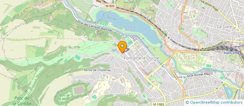 localisation de l'entreprise MONSIEUR ABDERAZIK BENCHARIF  DIJON