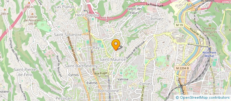 localisation de l'entreprise MONSIEUR ABDEREZAK BENHAMADA à NICE