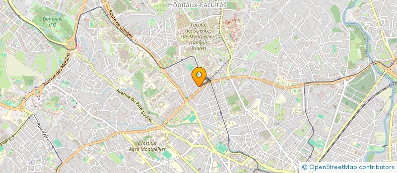 localisation de l'entreprise MONSIEUR ABDEREZAK CHAHED à MONTPELLIER