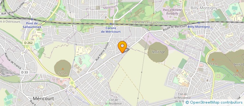localisation de l'entreprise MONSIEUR ABDEREZAK JAMEL MIMOUNE à MERICOURT