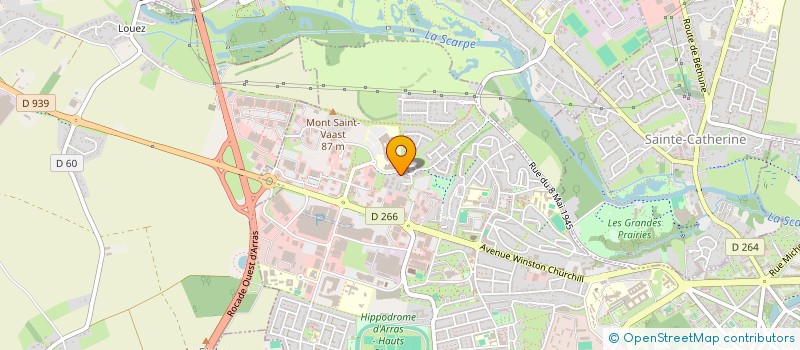 localisation de l'entreprise MONSIEUR ABDEREZAK KHAMLI à ARRAS