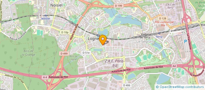 localisation de l'entreprise MONSIEUR ABDEREZAQUE MOKEDDEM à LOGNES