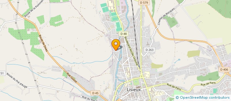 localisation de l'entreprise MONSIEUR ABDEREZZAK BOUAJOUL à LISIEUX