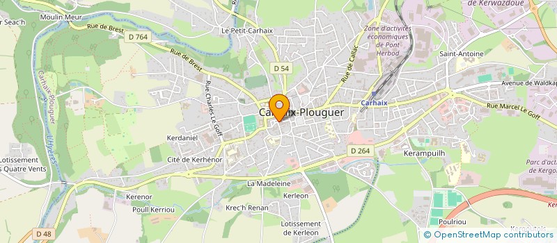 localisation de l'entreprise MONSIEUR ABDERHAMANE AFFARI à CARHAIX-PLOUGUER