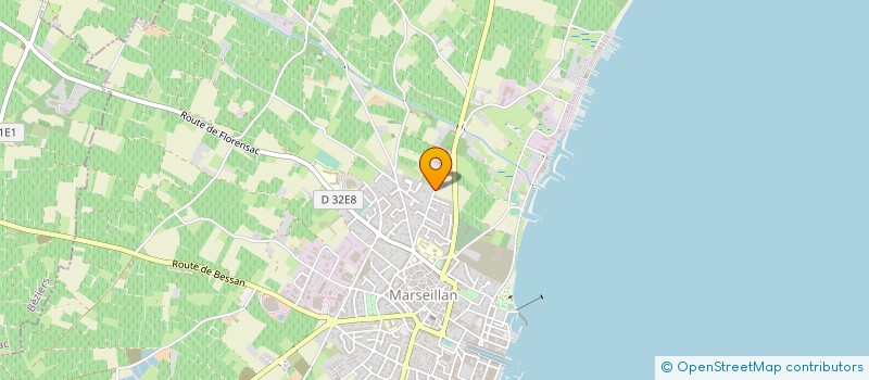 localisation de l'entreprise MONSIEUR ABDERHAMANE HAOUCHE à MARSEILLAN