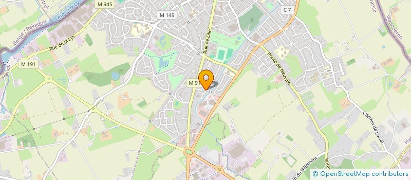 localisation de l'entreprise MONSIEUR ABDERRACHID AZOUAGH  TOURCOING