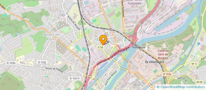 localisation de l'entreprise MONSIEUR ABDERRACHIO BOUKERKEB  METZ