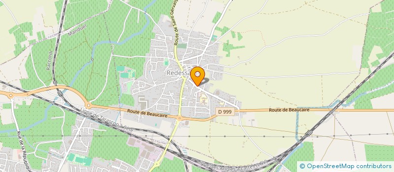 localisation de l'entreprise MONSIEUR ABDERRAFIA EL BELLOUTE  REDESSAN