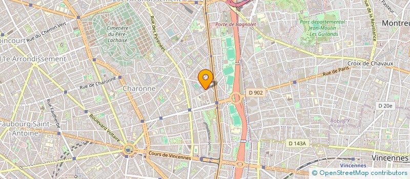 localisation de l'entreprise MONSIEUR ABDERRAFIA HALIM  PARIS