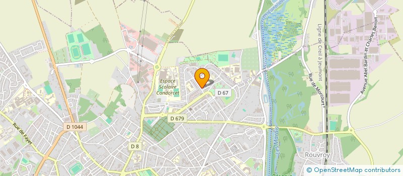 localisation de l'entreprise MONSIEUR ABDERRAHIM ABBAD à SAINT-QUENTIN