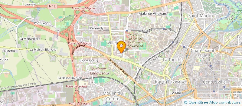 localisation de l'entreprise MONSIEUR ABDERRAHIM ABDOULAYE AHMAT  RENNES