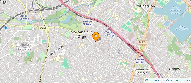 localisation de l'entreprise MONSIEUR ABDERRAHIM AISSAOUI à MORSANG-SUR-ORGE