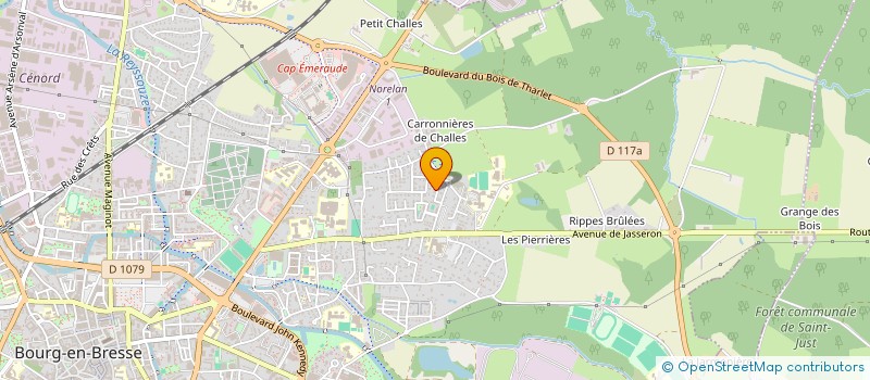 localisation de l'entreprise MONSIEUR ABDERRAHIM AKABLI  BOURG-EN-BRESSE