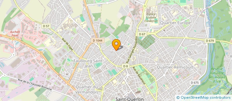 localisation de l'entreprise MONSIEUR ABDERRAHIM ALAOUI à SAINT-QUENTIN