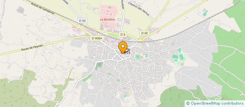 localisation de l'entreprise MONSIEUR ABDERRAHIM BAIZAT à TRETS