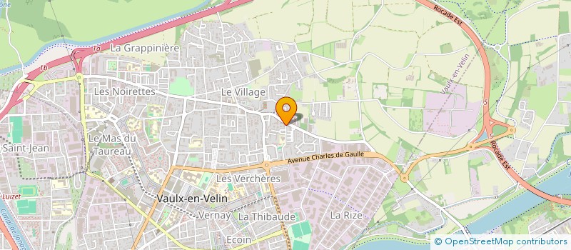 localisation de l'entreprise MONSIEUR ABDERRAHIM BEDJA à VAULX-EN-VELIN