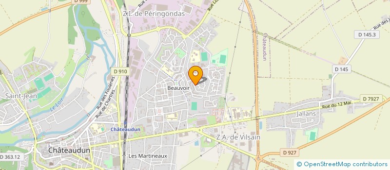 localisation de l'entreprise MONSIEUR ABDERRAHIM BEGGAR à CHATEAUDUN