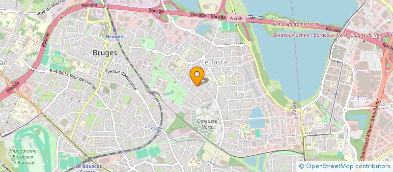 localisation de l'entreprise MONSIEUR ABDERRAHIM BELBACHIR  BRUGES