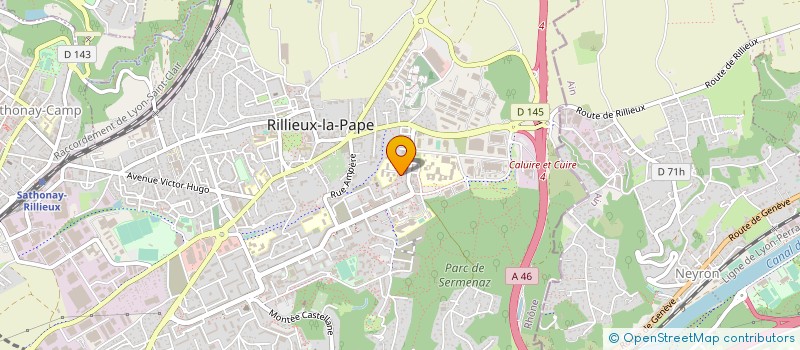 localisation de l'entreprise MONSIEUR ABDERRAHIM BELHAMRA  RILLIEUX-LA-PAPE