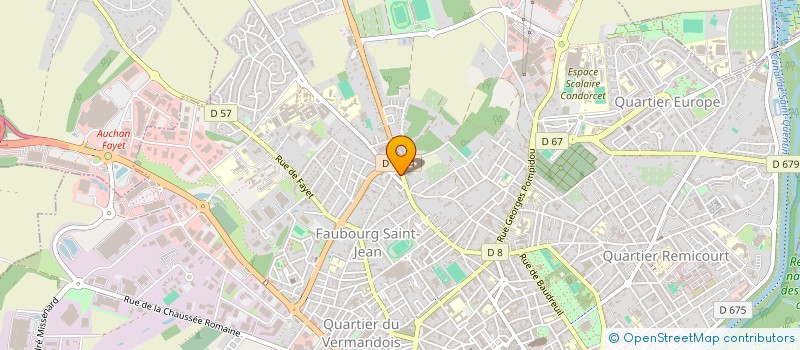 localisation de l'entreprise MONSIEUR ABDERRAHIM BELKHODJA à SAINT QUENTIN