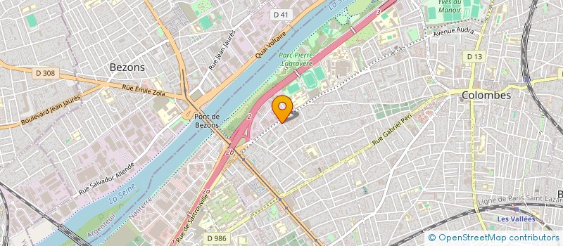 localisation de l'entreprise MONSIEUR ABDERRAHIM BELMAKDEM à COLOMBES