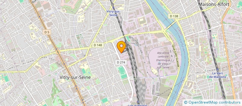 localisation de l'entreprise MONSIEUR ABDERRAHIM BELMIR à VITRY-SUR-SEINE