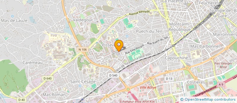 localisation de l'entreprise MONSIEUR ABDERRAHIM BENAMOR  NIMES