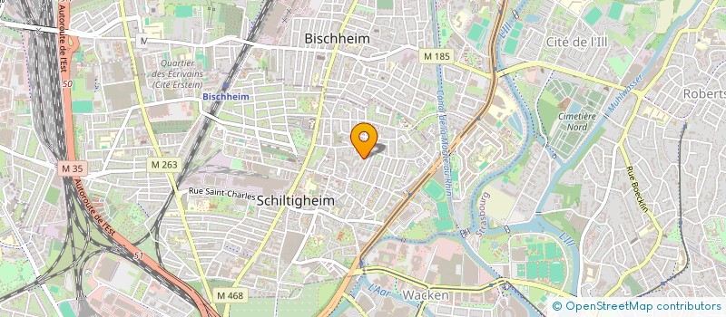 localisation de l'entreprise MONSIEUR ABDERRAHIM BENOUIS  SCHILTIGHEIM