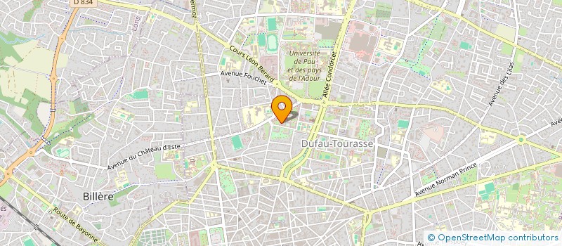 localisation de l'entreprise MONSIEUR ABDERRAHIM BOUDOUNT à PAU