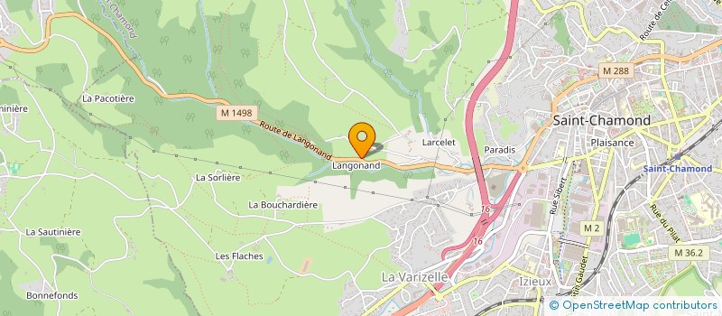 localisation de l'entreprise MONSIEUR ABDERRAHIM BOUFEDJI à SAINT-CHAMOND