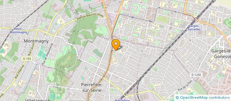 localisation de l'entreprise MONSIEUR ABDERRAHIM BOUININE à PIERREFITTE-SUR-SEINE