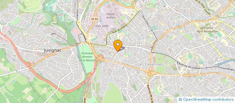 localisation de l'entreprise MONSIEUR ABDERRAHIM BOUSSADA à MONTPELLIER