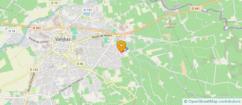 localisation de l'entreprise MONSIEUR ABDERRAHIM BOUSSOUF à VALREAS