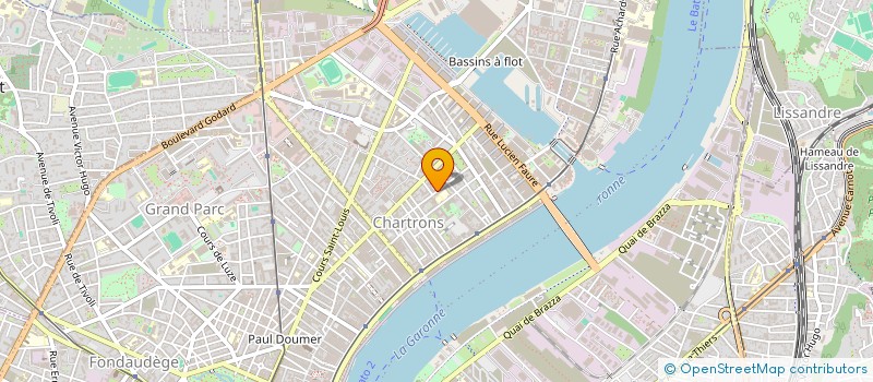 localisation de l'entreprise MONSIEUR ABDERRAHIM BOUZIDI  BORDEAUX