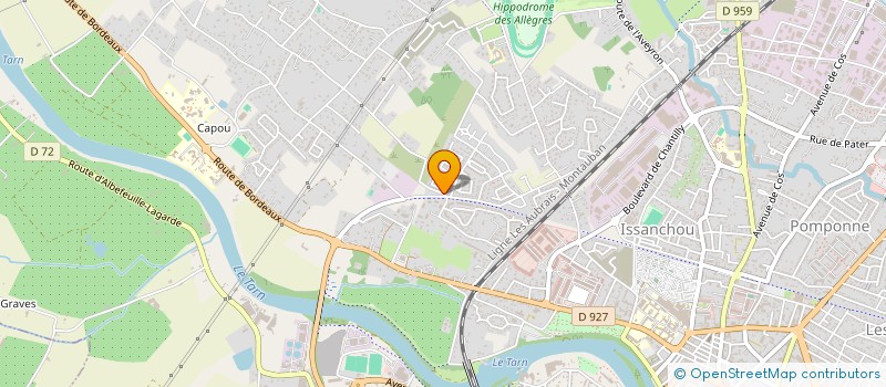 localisation de l'entreprise MONSIEUR ABDERRAHIM CHARIJI AIT HAMMOU  MONTAUBAN