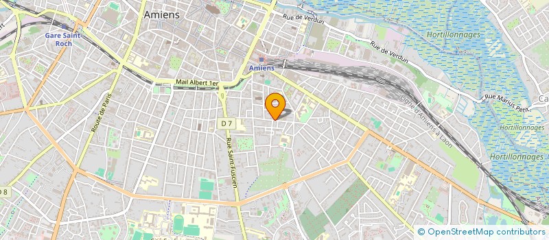 localisation de l'entreprise MONSIEUR ABDERRAHIM CHEKALIL  AMIENS