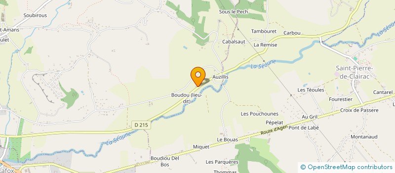 localisation de l'entreprise MONSIEUR ABDERRAHIM CHERRAQ  CASTELCULIER