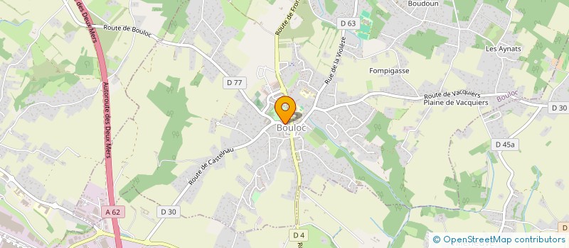 localisation de l'entreprise MONSIEUR ABDERRAHIM CHIBANI  BOULOC