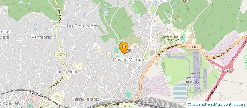 localisation de l'entreprise MONSIEUR ABDERRAHIM CHICHATI  NIMES