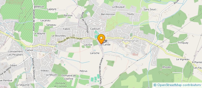 localisation de l'entreprise MONSIEUR ABDERRAHIM DAFFI à POMPIGNAC