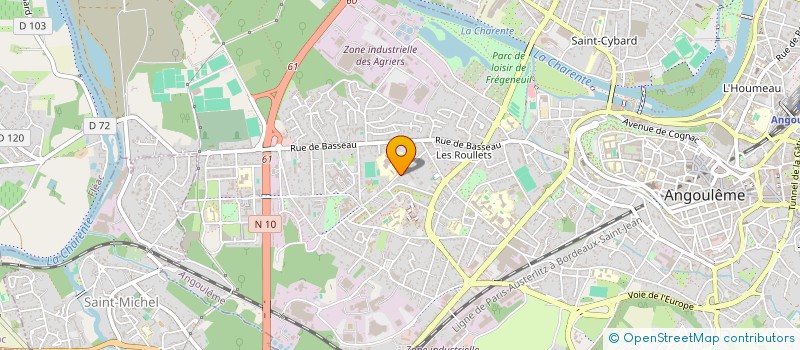 localisation de l'entreprise MONSIEUR ABDERRAHIM DANOUN à ANGOULEME
