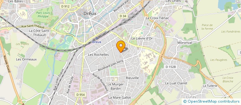 localisation de l'entreprise MONSIEUR ABDERRAHIM DAOUD à DREUX