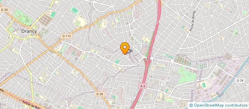 localisation de l'entreprise MONSIEUR ABDERRAHIM DENNOUN  DRANCY