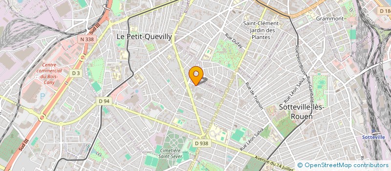 localisation de l'entreprise MONSIEUR ABDERRAHIM DERRADJI à LE PETIT-QUEVILLY