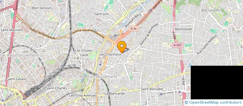 localisation de l'entreprise MONSIEUR ABDERRAHIM DRICI à MARSEILLE