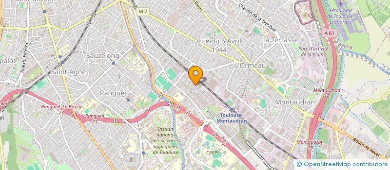 localisation de l'entreprise MONSIEUR ABDERRAHIM EL JANATI à TOULOUSE