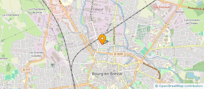 localisation de l'entreprise MONSIEUR ABDERRAHIM EL MOUNZIL à BOURG-EN-BRESSE