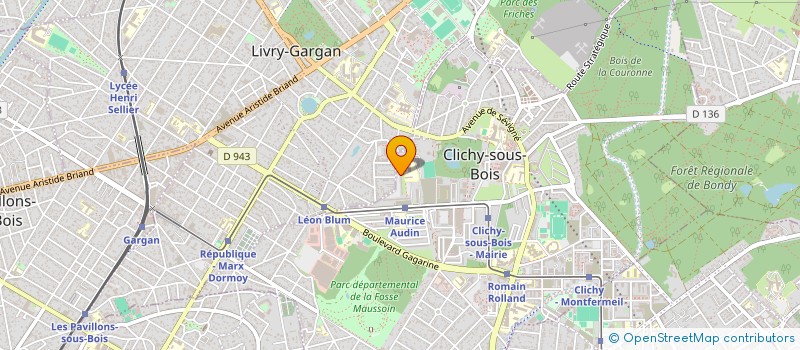 localisation de l'entreprise MONSIEUR ABDERRAHIM EL MOUSSAOUI à CLICHY-SOUS-BOIS